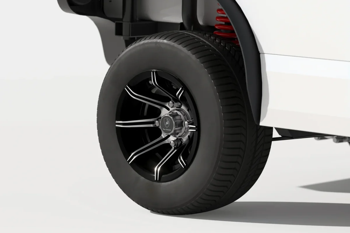 Hydraulic Assurance Genesis Shuttle Cart Tonino Lamborghini Golf Cart - Kinetic Green Tonino Lamborghini